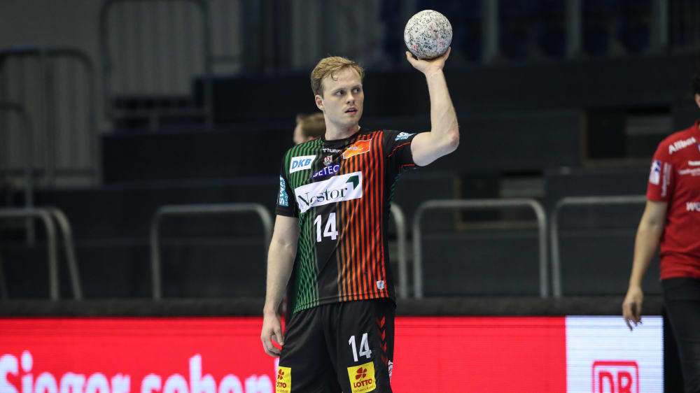 Bester Werfer des SCM: Omar Ingi Magnusson.