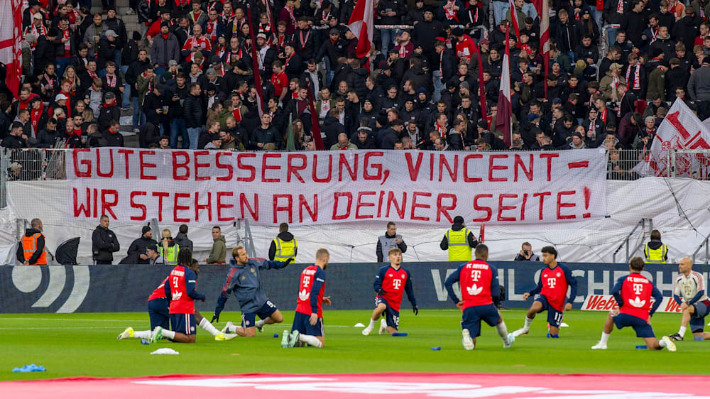 In Freiburg sandten die Fans eine Botschaft an den Trainer.