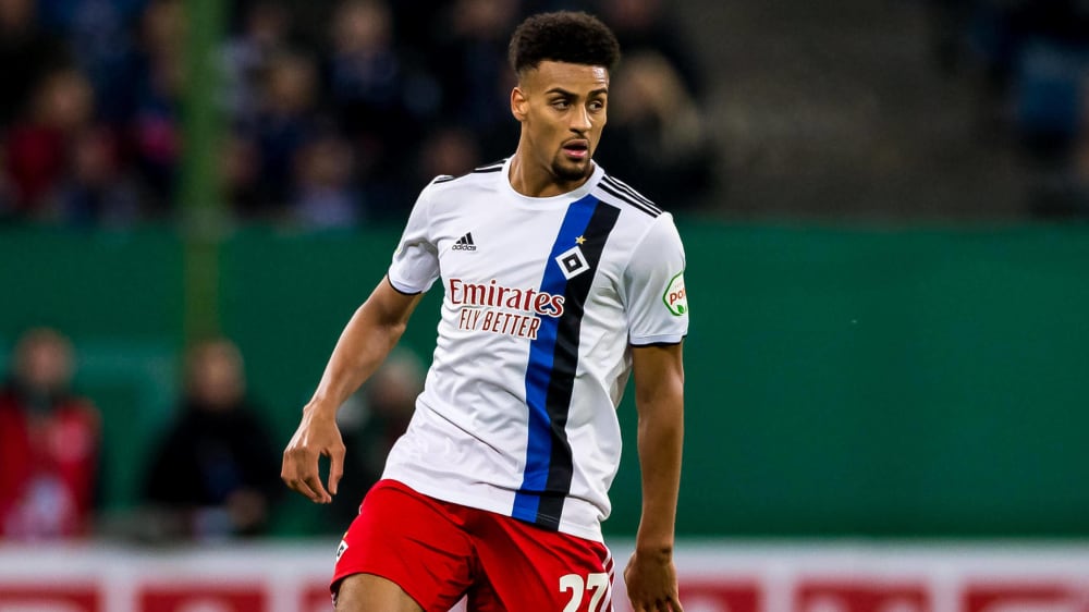 Hat bis 2024 beim HSV unterschrieben: Josha Vagnoman.