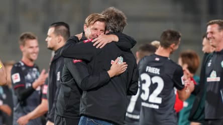 Florian Kohfeldt und Frank Baumann