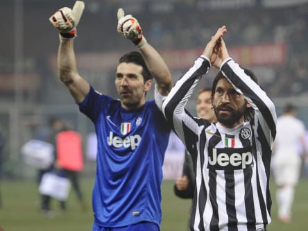 Gianluigi Buffon und Andrea Pirlo sind erneut vereint bei Juventus.