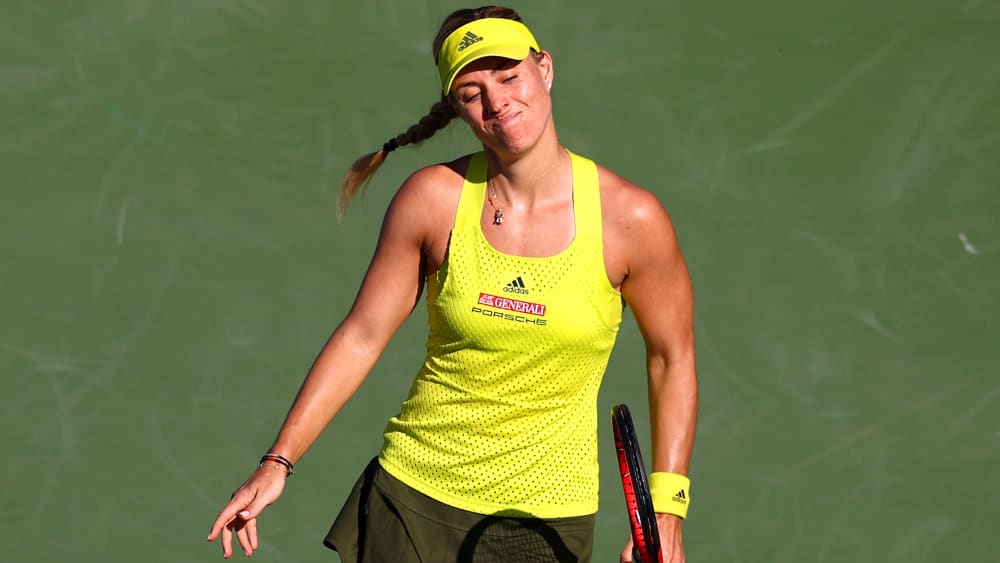 Aus in drei Sätzen: Angelique Kerber scheitert in Dubai.
