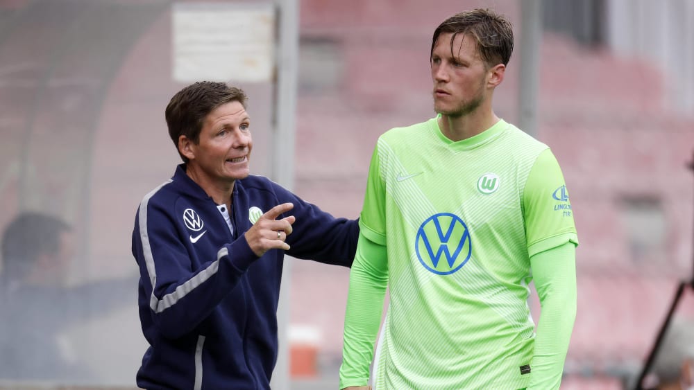 Oliver Glasner und Wout Weghorst