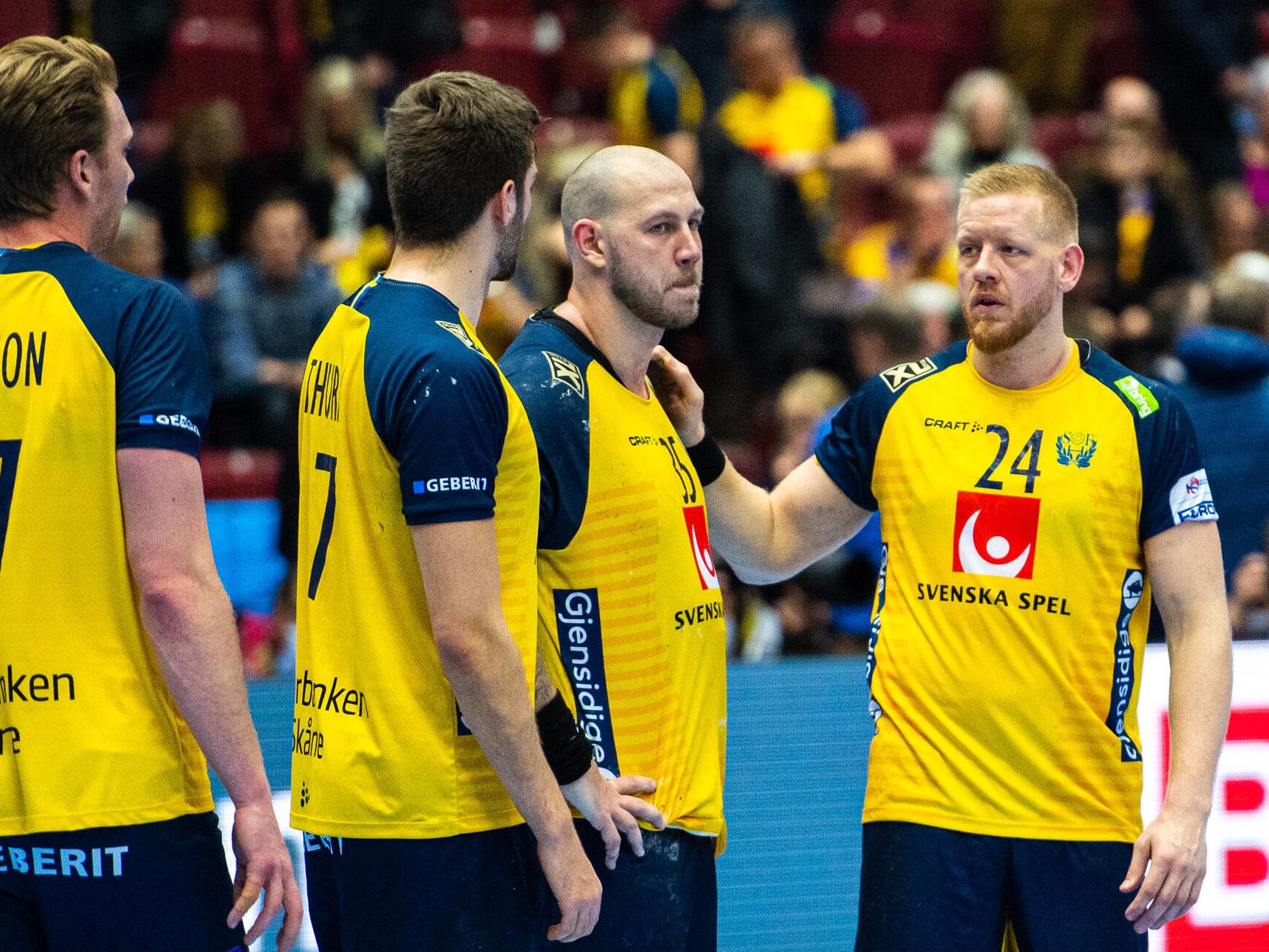 Schwedens Handballer unzufrieden