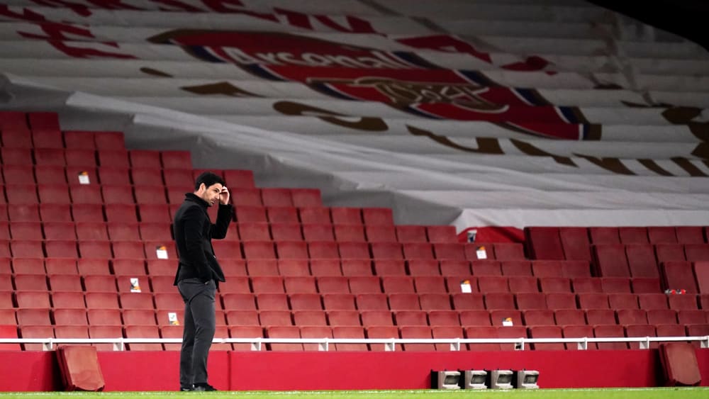 Musste seine Finalhoffnungen begraben: Mikel Arteta.