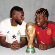 Im Verein Seite an Seite, bei der WM nicht: Inaki und Nico Williams (re.).