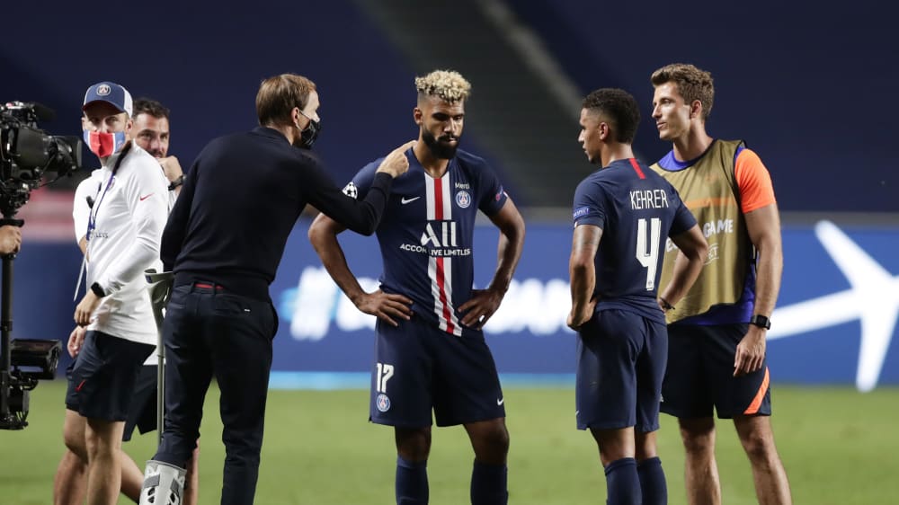 Thomas Tuchel, Eric-Maxim Choupo-Moting, Thilo Kehrer, Daniel Behlau