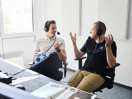 Alex Schlüter und Benni Zander