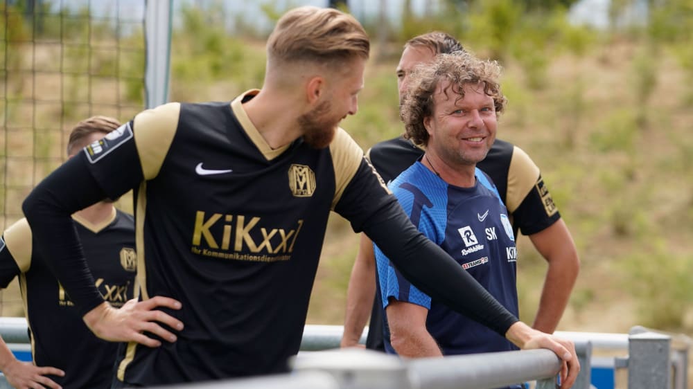Frohnatur: Meppens Coach Stefan Krämer kehrte aus Belgien zurück nach Deutschland in die 3. Liga.