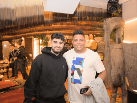 Gültekin mit Ronaldo