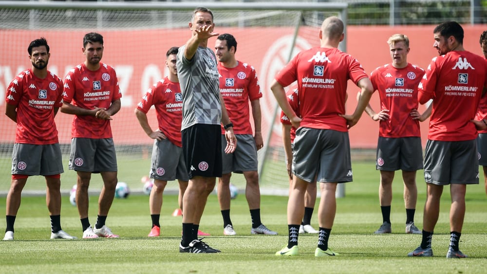 Der Mainzer Trainer Achim Beierlorzer