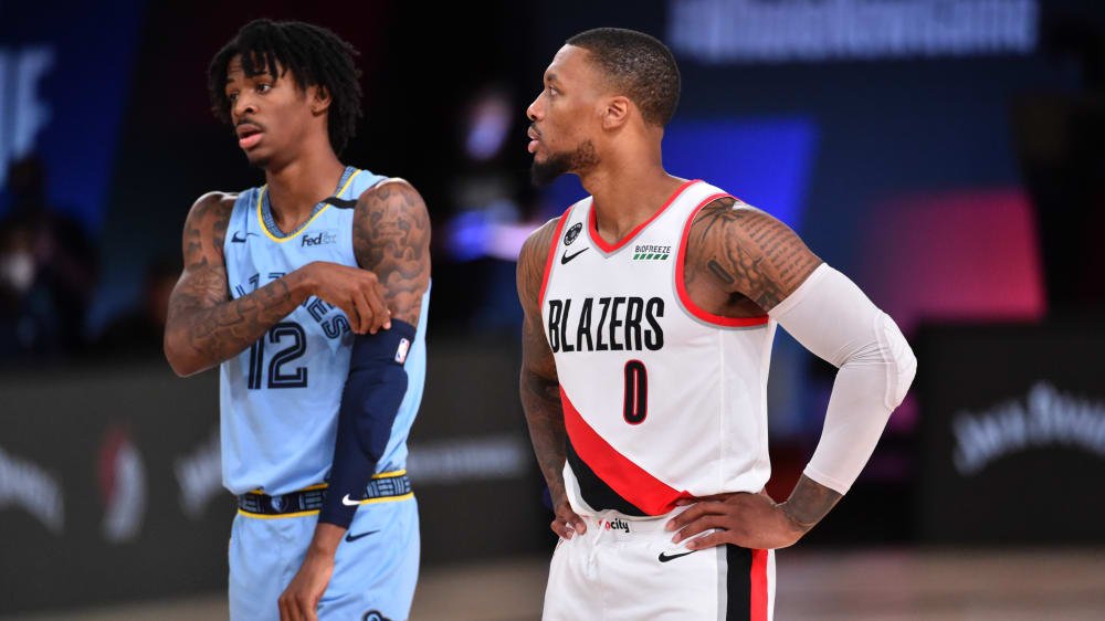 Ja Morant und Damian Lillard