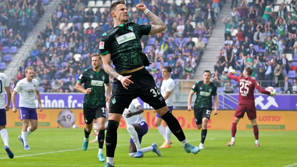 Für den Sprung nach oben heißt es für Werder Bremen und Marco Friedl am letzten Spieltag: "Verlieren verboten"