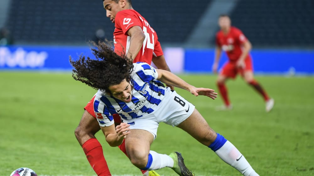 "Man kann sich nicht immer hinschmeißen": Pal Dardai über die Szene mit Matteo Guendouzi.