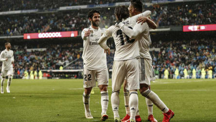 Zweimal durften die Königlichen um Casemiro und Luka Modric am Ende jubeln.