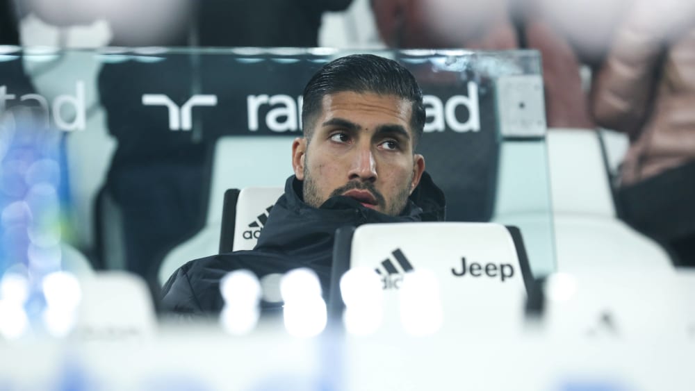 Bei Juventus nur Ersatz: Emre Can.