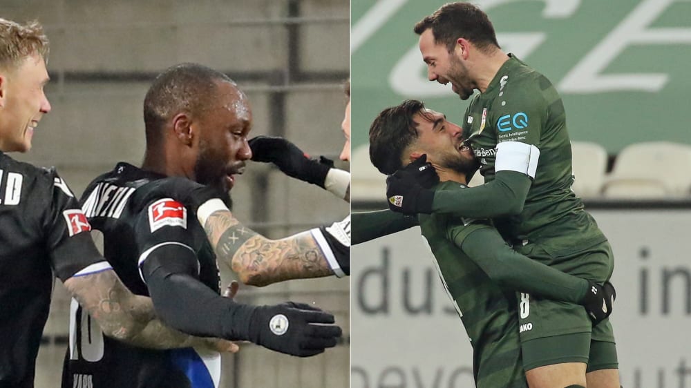Bielefeld jubelt dank Yabo, die Stuttgarter Gonzalez und Castro trafen in Augsburg.