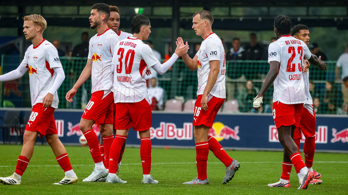 RB Leipzig wins against Verl without Diomande - | Will Nyland come?