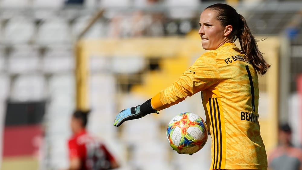 Bleibt dem FC Bayern erhalten: Laura Benkarth hat ihren Vertrag verlängert.