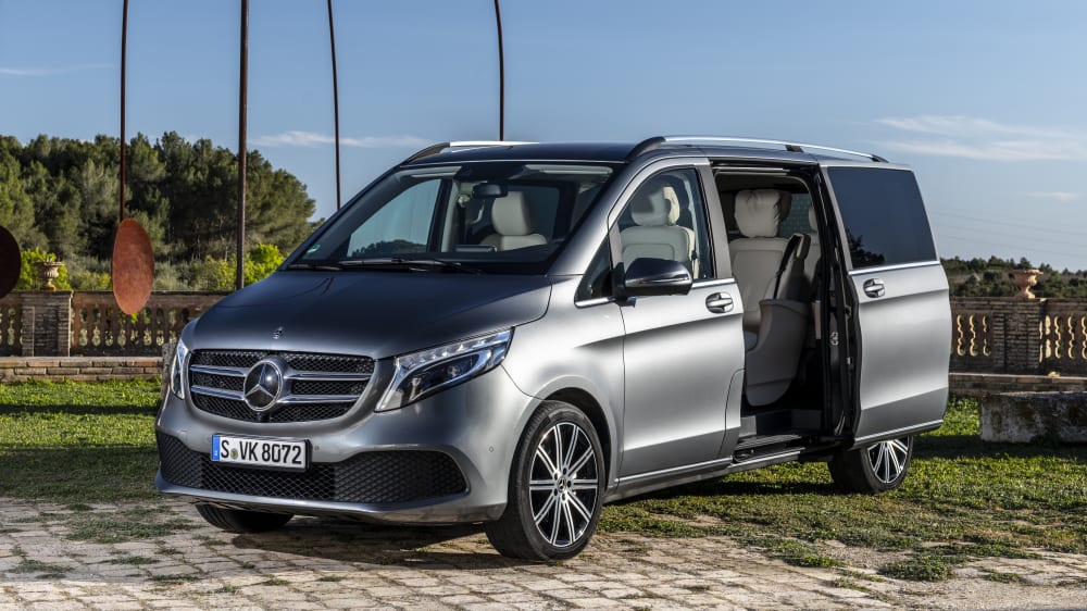 Fahrbericht Mercedes V 300d Raumschiff Mit Stern Kicker