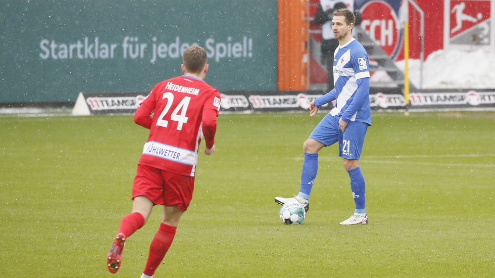 "Das ist definitiv nicht zufriedenstellend": Immanuel Höhn ärgert sich über die Pleite beim FCH.