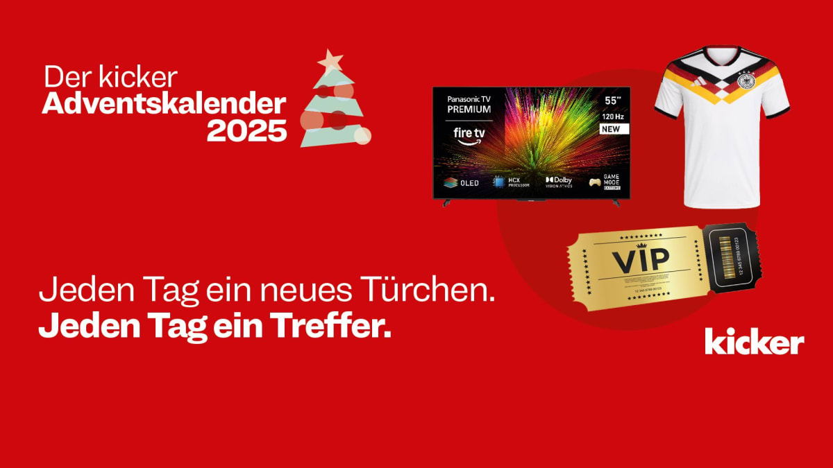 Jetzt tolle Preise im kicker Adventskalender gewinnen TEST - kicker