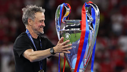 Verteidigte mit PSG den Henkelpott: Luis Enrique