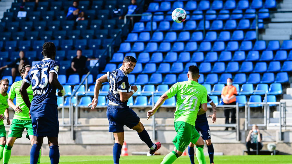 Der feine Kopfballtreffer von Zulj brachte den VfL Bochum auf die Siegerstraße.