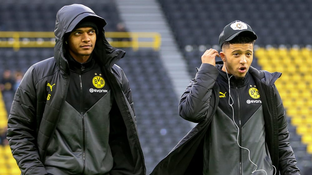Wurden von der DFL mit einer Geldstrafe belegt: Manuel Akanji und Jadon Sancho.
