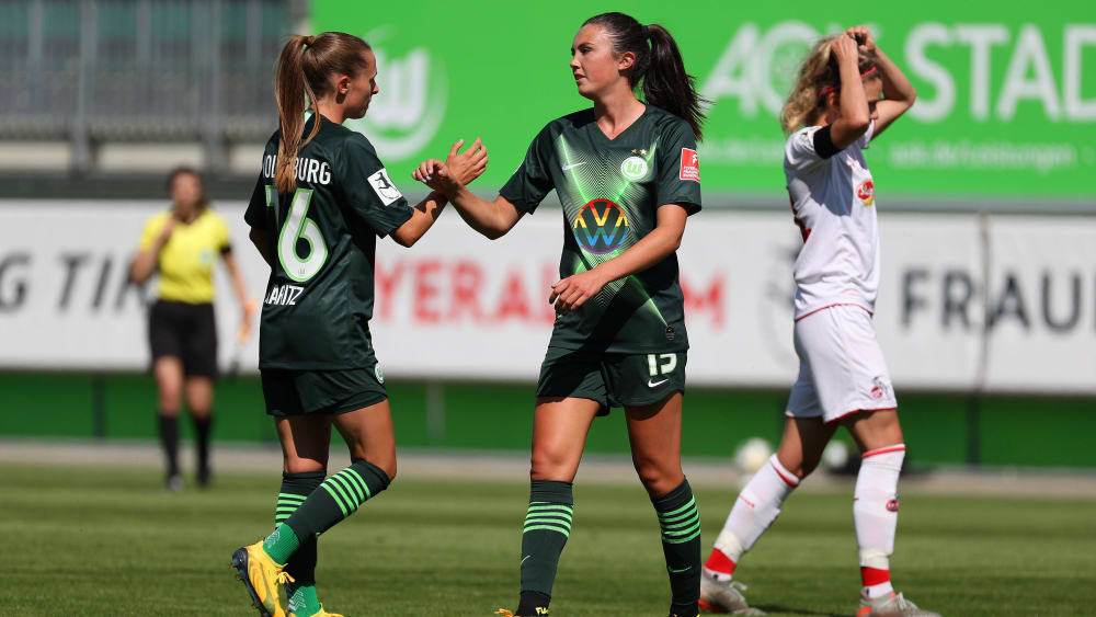 Die Frauen des VfL Wolfsburg