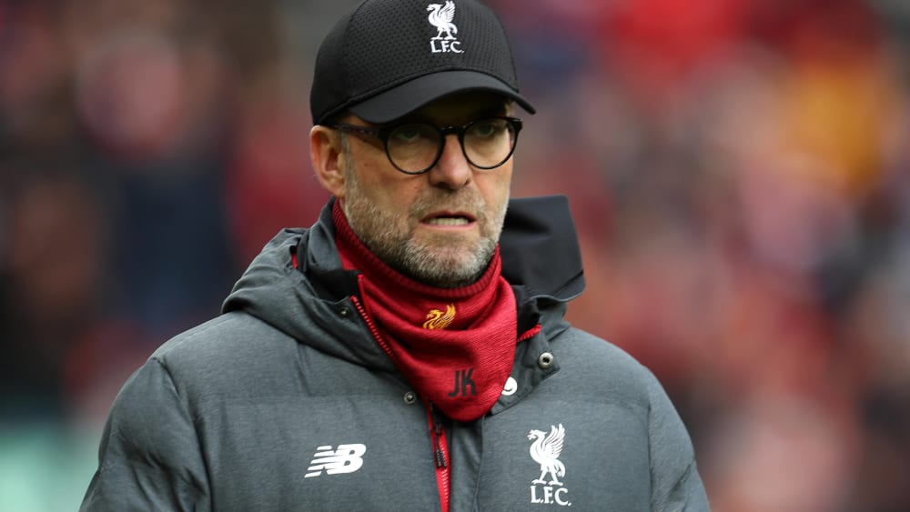 "Und dann wollen sie das Ding einfach löschen?" Liverpools Trainer Jürgen Klopp.