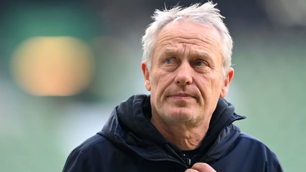 Es gab einiges zu bemängeln beim Heimspiel gegen Union: Freiburgs Trainer Christian Streich.