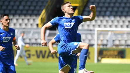 Hoffenheims Matchwinner: Andrej Kramaric traf in den ersten 30 Minuten doppelt.