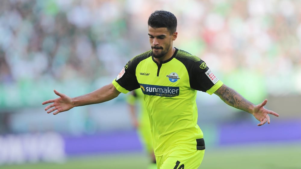 Traf zur Führung: Paderborns Cauly Oliveira Souza.