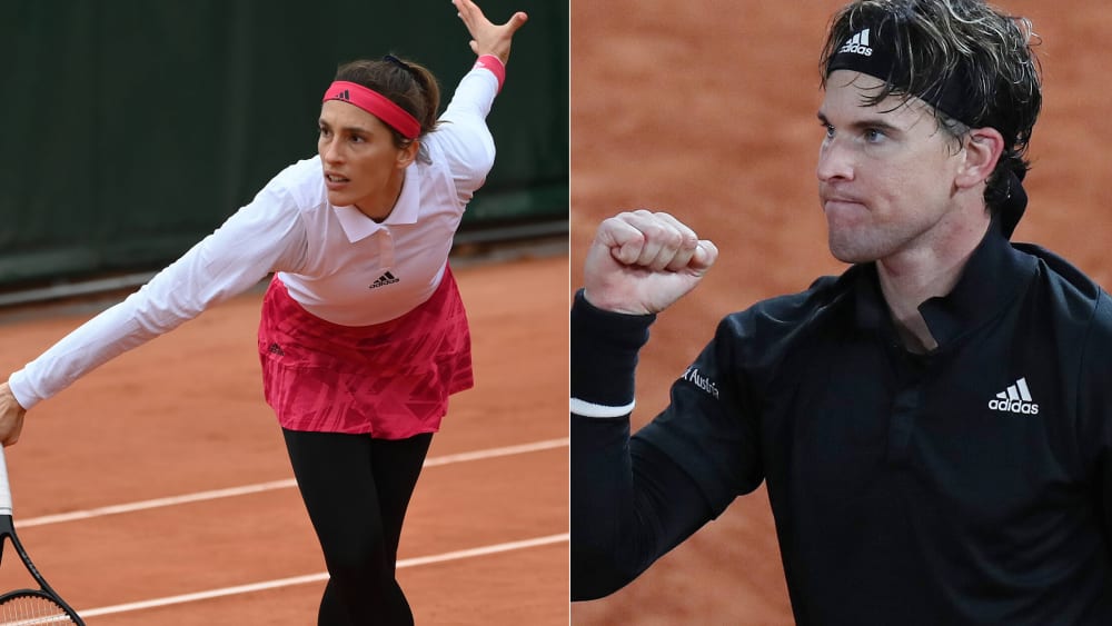 Andrea Petkovic und Dominic Thiem