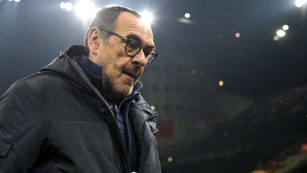 Hat persönliche Einblicke gewährt: Juve-Coach Maurizio Sarri.