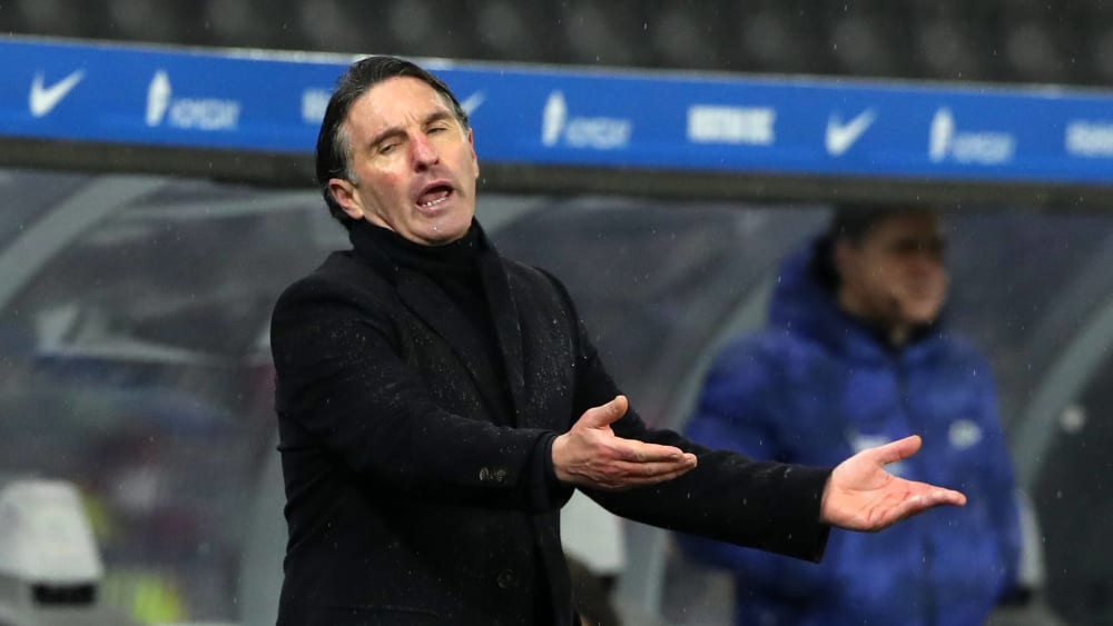 Haderte mit der Chancenverwertung: Ex-Stürmer und Hertha-Trainer Bruno Labbadia.