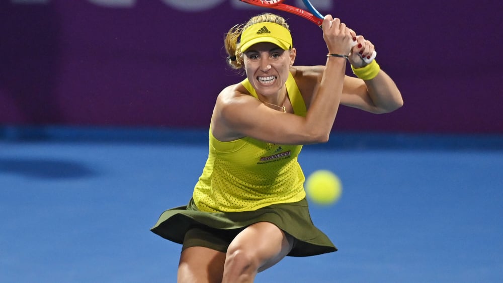 Aus in Doha in der 2. Runde: Angelique Kerber.