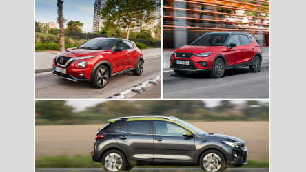 Nissan Juke, Seat Arona, Kia Stonic