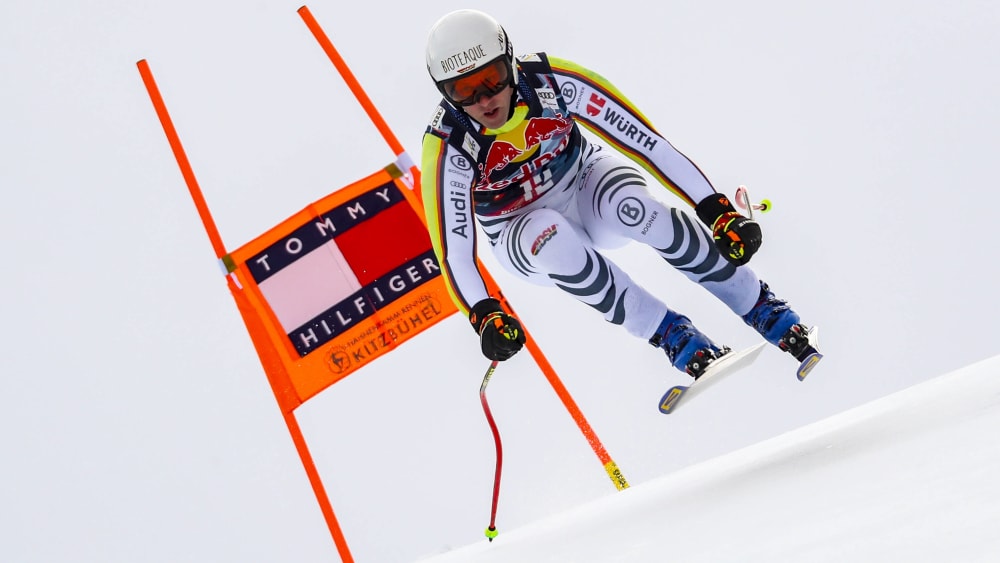Romed Baumann will bei seinem "Heimrennen" auf der streif auf das Podium.