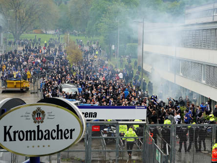 Bielefelds Fans