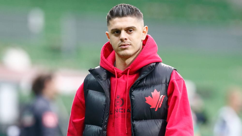 Er hat Zeit, seine Gedanken zu sortieren: Bremens Flügelflitzer Milot Rashica.