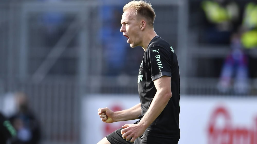 Havrad Nielsen erzielte das 3:0 für Greuther Fürth in Kiel.
