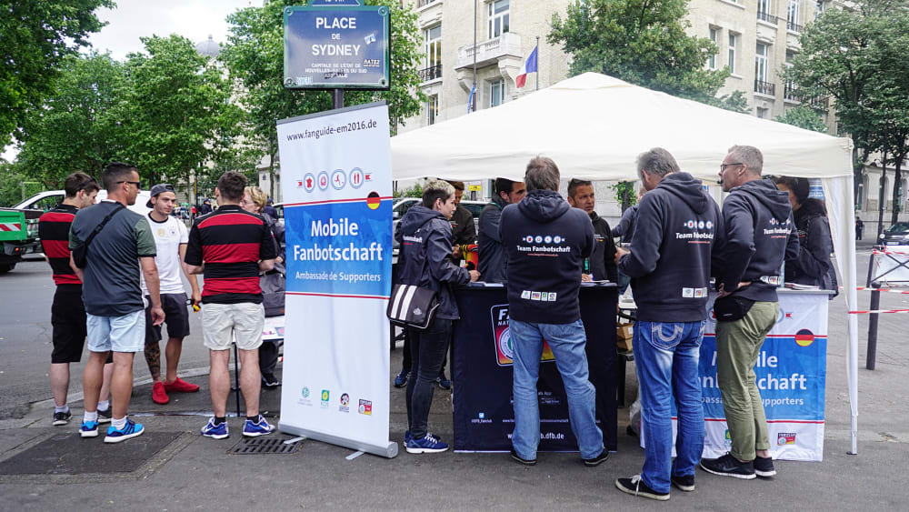 Die mobile Fanbotschaft