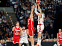 Mario Hezonja (Kroatien, 08) spielentscheidender Wurf, GER, Kroatien vs Tuerkei, Basketball, Turkish Airlines Supercup, Halbfinale 1, 21.08.2026 GER, Kroatien vs Tuerkei, Basketball, Turkish Airlines Supercup, Halbfinale 1, 21.08.2026 Hamburg *** Mario Hezonja, Croatia, game-winning shot on August 8, GER, Croatia vs. Turkey, basketball, Turkish Airlines Super Cup, Semifinal 1, August 21, 2026, GER, Croatia vs. Turkey, Basketball, Turkish Airlines Super Cup, Semifinal 1, August 21, 2026, Hamburg Copyright: xEibner-Pressefoto MaxxVincenx EP_MVN