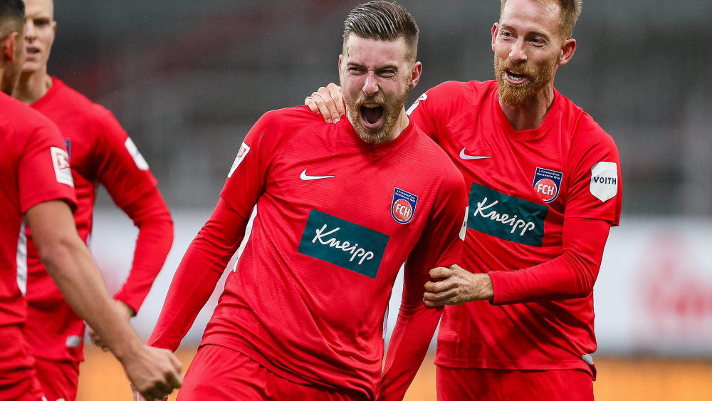 Später Doppeltorschütze für Heidenheim in Kiel: Christian Kühlwetter.