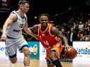 07.10.2026, GER, BKT Eurocup, Basketball, Chemnitz, Niners Chemnitz - Neptunas Klaipeda Cobe Williams (Niners Chemnitz, 24), Elvar Fridriksson (Neptunas Klaipeda, 10) Chemnitz Messe Chemnitz Sachsen Deutschland *** October 7, 2026, GER, BKT Eurocup, Basketball, Chemnitz, Niners Chemnitz vs. Neptunas Klaipeda, Cobe Williams (Niners Chemnitz), 24; Elvar Fridriksson (Neptunas Klaipeda), 10; Chemnitz Messe, Chemnitz, Saxony, Germany