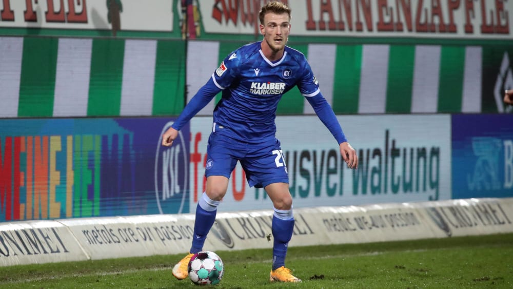 Karlsruhes Alexander Groiß spielt ab kommender Saison für den 1. FC Saarbrücken.
