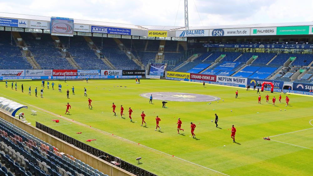Sind gegen Lübeck die Ränge im Ostseestadion in Rostock wieder besetzt?