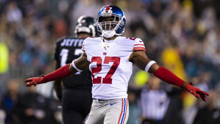 DeAndre Baker ist Spieler der New York Giants.